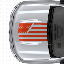 Autocollant en vinyle style étoiles du drapeau USA & acier pour capot Chevrolet Silverado 1500 2026_4