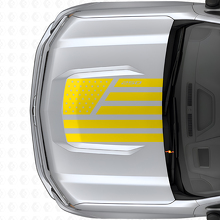 Autocollant en vinyle style étoiles du drapeau USA & acier pour capot Chevrolet Silverado 1500 2026_5