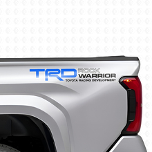 Ensemble d'autocollants en vinyle TRD Rock Warrior pour côtés de benne de camions Toyota_2