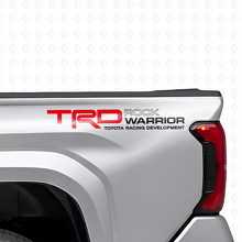 Ensemble d'autocollants en vinyle TRD Rock Warrior pour côtés de benne de camions Toyota_4