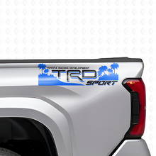 Autocollant en vinyle TRD Off Sport Beach Side pour camions Toyota_2