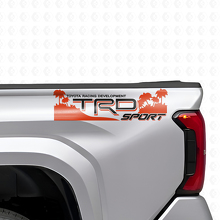 Autocollant en vinyle TRD Off Sport Beach Side pour camions Toyota_4