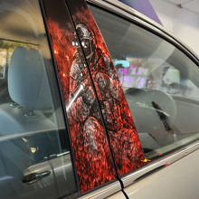 Ensemble d'autocollants vinyles pour montant de porte Night Ops Soldier_2