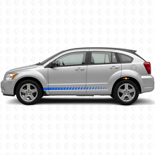Kit de décalcomanies en vinyle bandes latérales style course pour Dodge Caliber 2007+_2