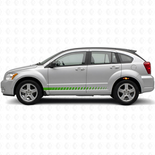 Kit de décalcomanies en vinyle bandes latérales style course pour Dodge Caliber 2007+_3