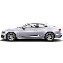 Kit de décalcomanie vinyle latérale de style stroboscopique de marque pour Audi A5_3