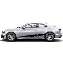 Kit de décalcomanies adhésives latérales de marque pour Audi A5_3