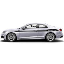 Kit de décalcomanies adhésives latérales de marque pour Audi A5_4