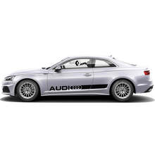 Jeu d'autocollants en vinyle Audi Sport bandes latérales pour Audi A5_2