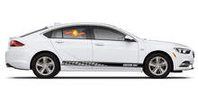 Kit de bandes décoratives latérales en vinyle avec texte personnalisé pour Buick Regal_3