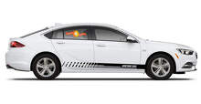 Kit de bandes décoratives latérales en vinyle avec texte personnalisé pour Buick Regal_4