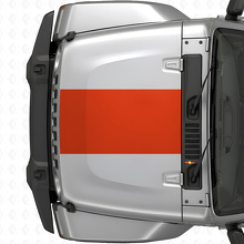 Bande Adhésive Centrale Large pour Capot Jeep Wrangler 2007+_4