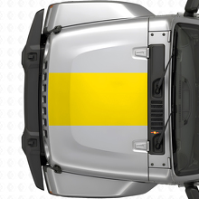 Bande Adhésive Centrale Large pour Capot Jeep Wrangler 2007+_5