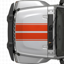 Déco Vinyle à Double Contour de Capot pour Jeep Wrangler 2007+_4