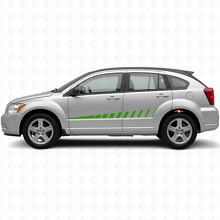 Kit de décalcomanies en vinyle bandes latérales Strobe Design pour Dodge Caliber 2007+_3