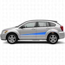 Kit de décalcomanies en vinyle à bandes latérales extensibles personnalisées pour Dodge Caliber 2007+_2