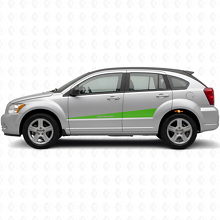 Kit de décalcomanies en vinyle à bandes latérales extensibles personnalisées pour Dodge Caliber 2007+_3