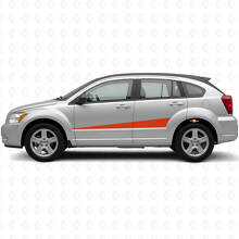Kit de décalcomanies vinyle bandes latérales expansibles pour Dodge Caliber 2007+_4