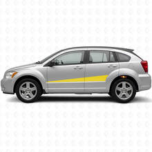 Kit de décalcomanies vinyle bandes latérales expansibles pour Dodge Caliber 2007+_5