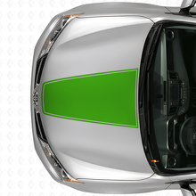 Autocollant en vinyle contour noir pour capot Toyota RAV4 2013+_3
