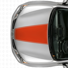 Autocollant en vinyle contour noir pour capot Toyota RAV4 2013+_4