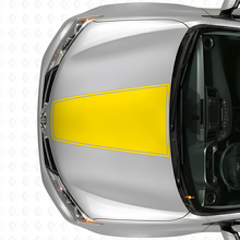 Autocollant en vinyle contour noir pour capot Toyota RAV4 2013+_5