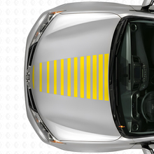 Autocollant vinyle de rayures stroboscopiques pour capot Toyota RAV4 2013+_5