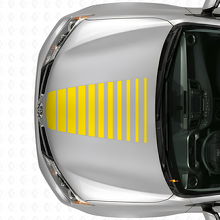 Autocollant en vinyle à bandes stroboscopiques expansibles pour Toyota RAV4 2013+_5