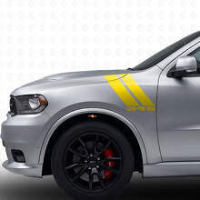 Kit de décalcomanies en vinyle à double bandes 345 pour ailes avant Dodge Durango 2011+_5