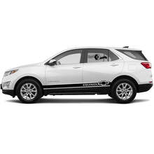 Kit de décalcomanies en vinyle bandes latérales style course pour Chevrolet Equinox 2021_2