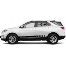 Kit de décalcomanies en vinyle bandes latérales style course pour Chevrolet Equinox 2021_3
