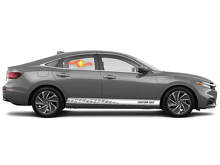 Kit de décalcomanies vinyl de bandes latérales personnalisées pour Honda Insight_4
