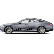 Kit d'autocollants en vinyle à bandes latérales décorées pour Mercedes Benz AMG GT3_2