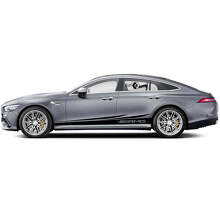 Kit de décalcomanies vinyle bandes latérales style AMG pour Mercedes Benz AMG GT3_3