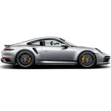 Kit de décalcomanies latérales en vinyle avec bandes de marque pour Porsche 911 Turbo S_2
