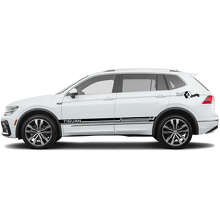 Kit de décalcomanies en vinyle lettrées pour bandes latérales Volkswagen Tiguan_5
