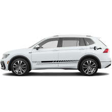 Kit d'autocollants latéraux décoratifs en vinyle pour Volkswagen Tiguan_3