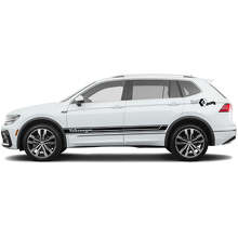 Kit de bandes latérales en vinyle Accent pour Volkswagen Tiguan_2