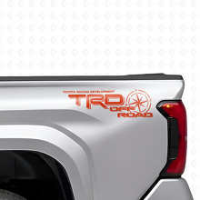 Kit de décalcomanies en vinyle TRD Off Road pour côté de benne Toyota Tacoma_4