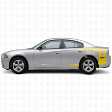 Autocollant vinyle bande latérale 5.7L Tail Band pour Dodge Charger 2011-2014_5