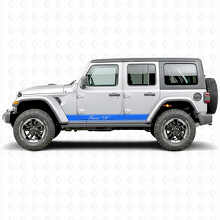 Autocollant vinyle latéral à rayures personnalisées pour Jeep Wrangler 2018-2027_3