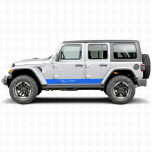 Autocollant vinyle latéral à rayures droites personnalisées pour Jeep Wrangler 2018-2027_3