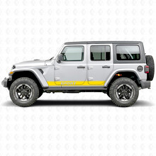 Autocollant vinyle latéral avec contour de lettrage Sport pour Jeep Wrangler 2018-2027_6