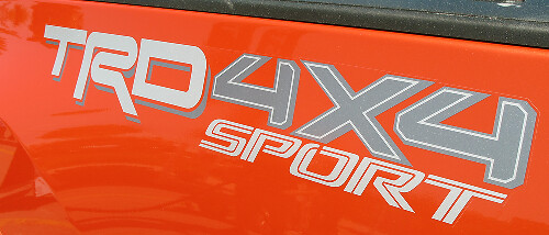Autocollant Vinyle Décalque Latéral TRD 4x4 Sport pour Toyota Tacoma