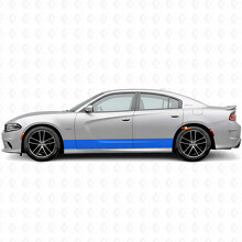 Autocollant adhésif latéral à bandes droites pour Dodge Charger 2015-2026_2