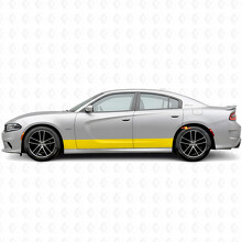 Autocollant adhésif latéral à bandes droites pour Dodge Charger 2015-2026_5