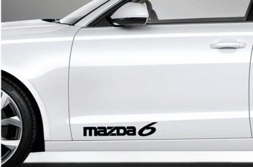 2 Mazda 6 autocollant autocollant Logo emblème Mazdaspeed Mazda6