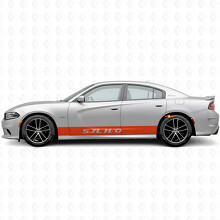 Bandelettes latérales droites H/O 5.7L en vinyle autocollant pour Dodge Charger 2015-2026_4