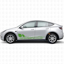 Autocollant Vinyle Changement de Porte Latérale pour Tesla Model Y_3