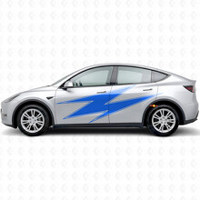Autocollant vinyle avec contour lumineux pour Tesla Model Y_2